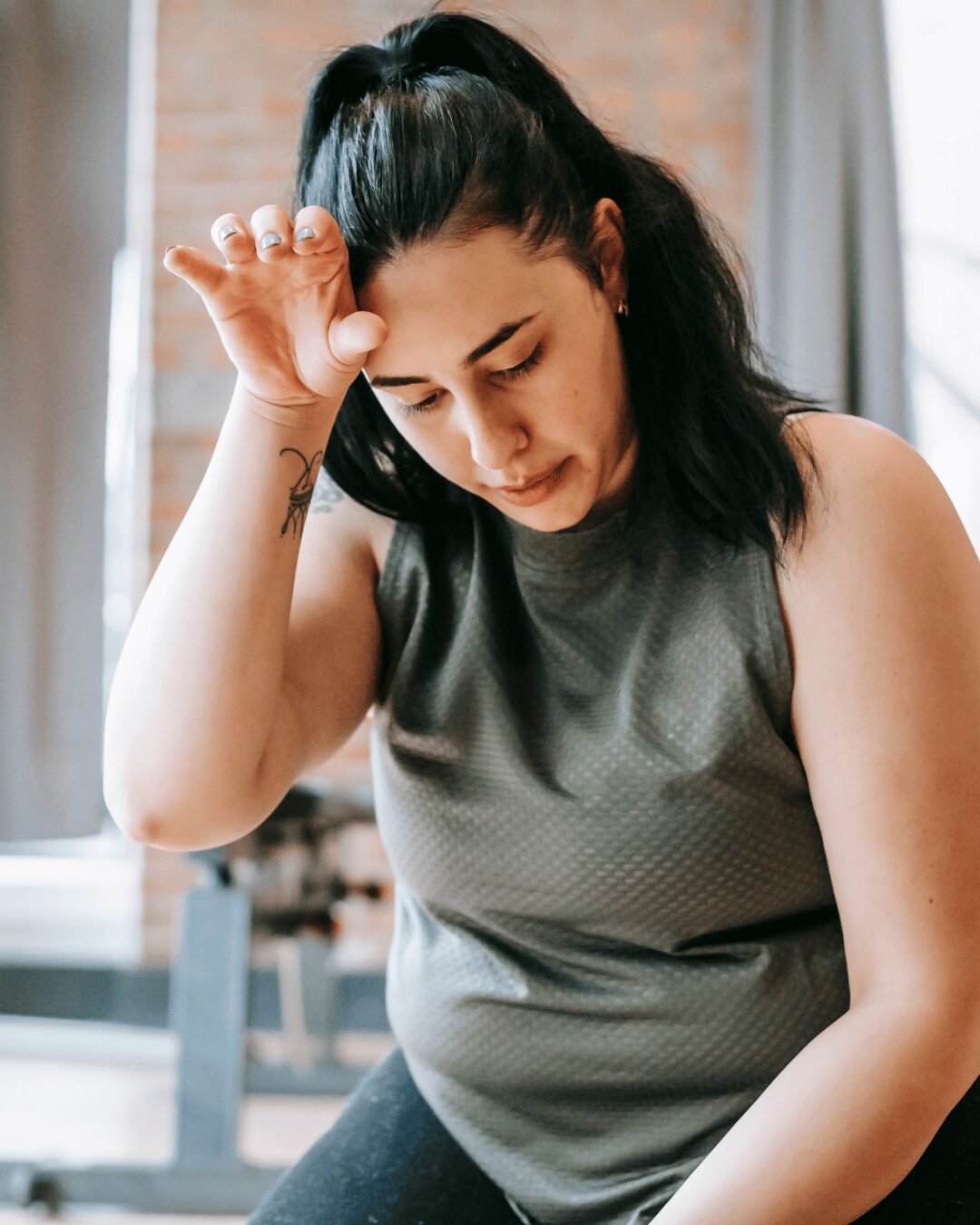 Chubby woman